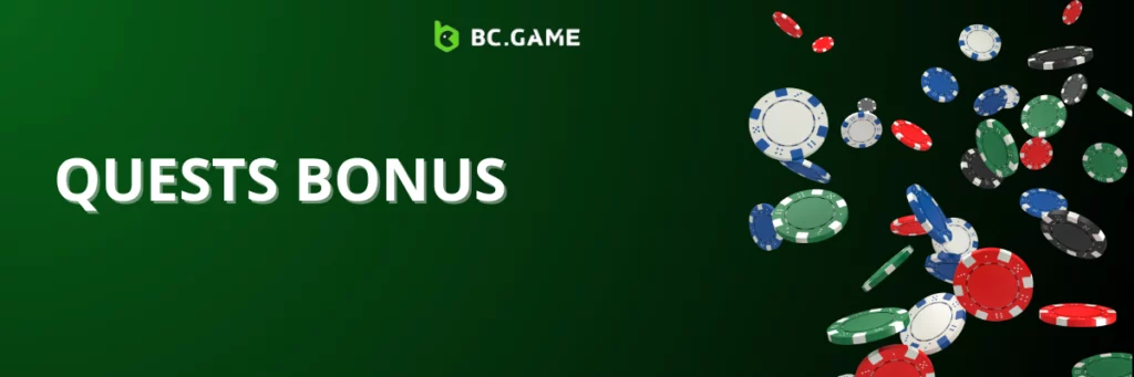 Quests Bonus at BC Game.